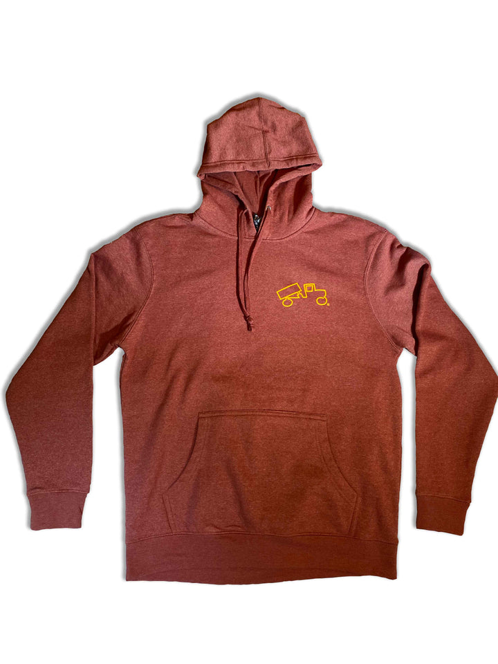 Nature Hoodie- Red